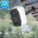 Caméra de surveillance IP et Wifi 1080P vision nocturne grande batterie