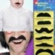 Moustaches adhésives vendues par 6